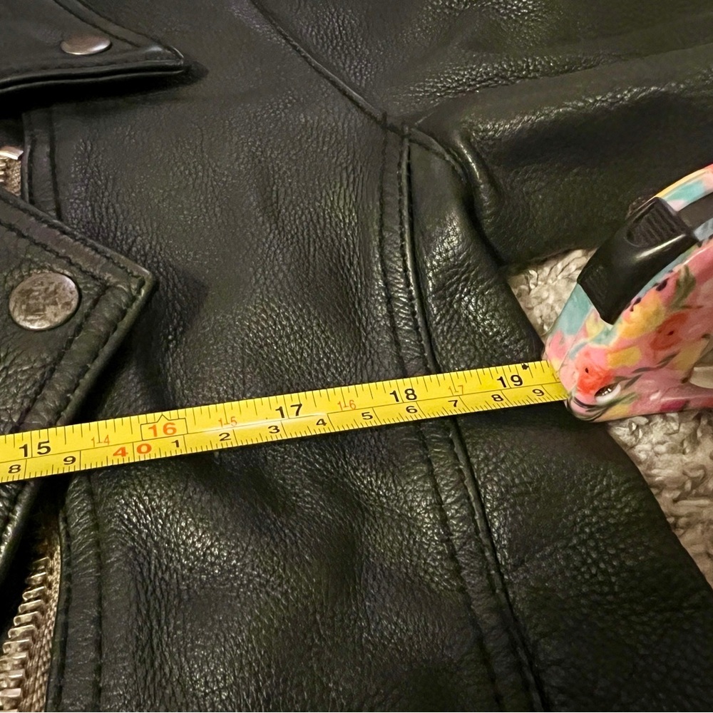 We The Free Jealousy Black Leather Jacket - Picture 16 of 16
